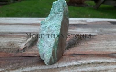 Maansteen groen – stoere sculptuur